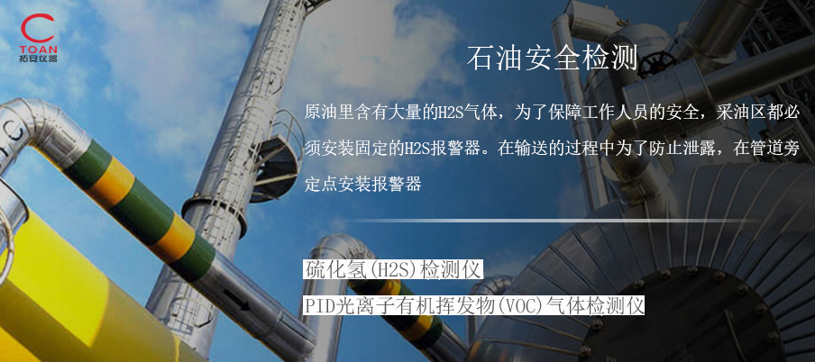 氣體檢測在石油化工領域應用